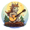 Moonlight Donkey Guitarist