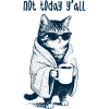 Tired Cat - Not Today Y'all