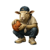 Basket-ball Sheep Streetwear