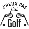 I can't I have Golf