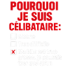 Célibataire Raison Trop Grosse Humour