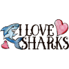 J’adore les requins en gras
