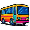  Comic-Bus Illustration