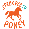 J'peux pas j'ai Poney Silhouette