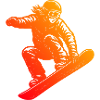 Simple snowboard timeless design