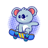 Koala Skateboard Life Is Better