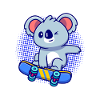 Koala Skateboard Joie de vivre