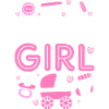 Gender Reveal Team Girl