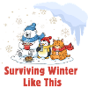 Winter Chill Crew: Cozy & Tired