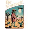 Be Yourself Cool Toad 