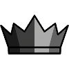 Black Crown King Gaming Logo