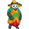 Panda Sombrero