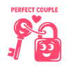 Perfect Couple Key and Lock Love
