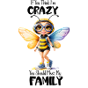 Rainbow Winged Bee Girl