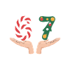 Christmas Number 67 Candycane Fir