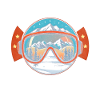 Slopes Party Crew Ski Mountains