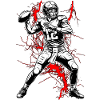 Quarterback im Blitzgewitter
