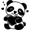 Soft Heart Panda