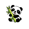 Panda Bamboo Soft Lime