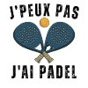 I can't I have padel