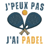 I can't I have padel