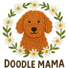 Doodle Dog Daisy Frame