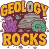 Geology Rocks Retro Graphic Tee