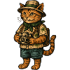 Katzenfotograf auf Tropensafari