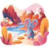 Sugar Scenery Mouse Adventure