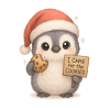 Penguin Christmas Cookies
