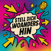 Stand somewhere else Popart