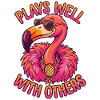 Swingers Flamingo – Upside Down Pineapple
