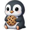 Cute Penguins Cookies Cartoon Cookie Candy