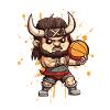 Viking Basketball Fighter