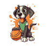 Basketball Dog Cartoon