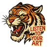 Tiger Roar : Écoutez votre art