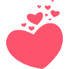Small and big hearts