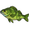 Geometric Perch Low Poly