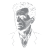 Wittgenstein Wisdom Stupidity Quote Tee