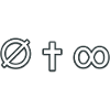 Symbolic Cross Infinity Design