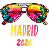 Madrid 2026 Neon Sunglasses