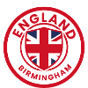 Birmingham-England-Emblemflagge
