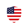 Flag Shield USA Florida