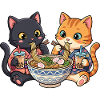 Cats Ramen Bubble Tea