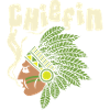 Illustration de profil de coiffe Chiefin