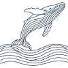 Vagues de baleines