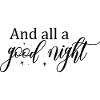Good Night Script with Stars
