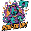 Cat Player Power-Paw