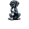 Parle au Paw Great Dane