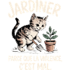 Gardening, because violence is bad